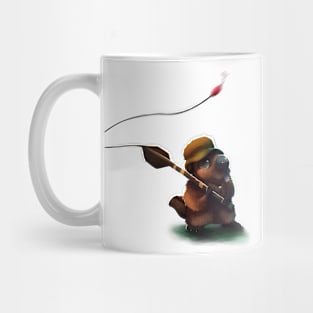 Fishing Beaver! Mug